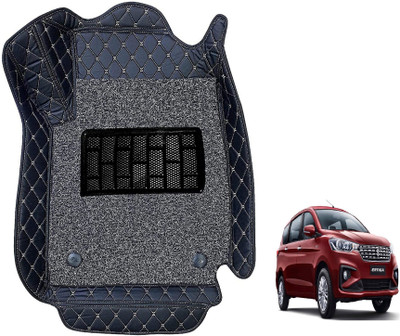 MOCKHE Leatherite 7D Mat For  Maruti Suzuki Ertiga(Black)