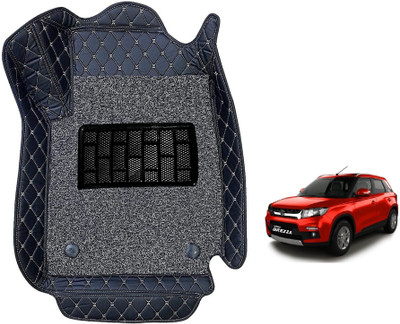 Auto Hub Leatherite 7D Mat For  Maruti Suzuki Vitara Brezza(Black)