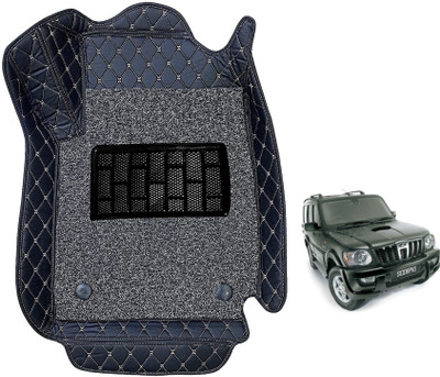 Auto Hub Leatherite 7D Mat For  Mahindra Scorpio(Black)