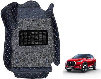 Auto Hub Leatherite 7D Mat For  Nissan Magnite(Black)