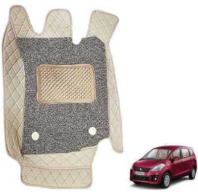 Auto Hub Leatherite 7D Mat For  Maruti Suzuki Ertiga(Beige)