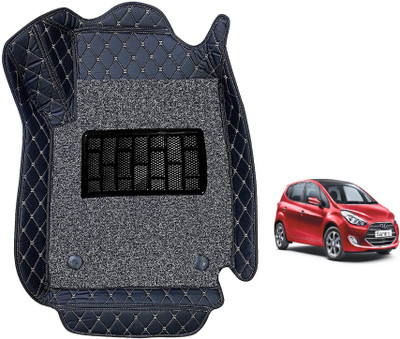 MOCKHE Leatherite 7D Mat For  Hyundai Santro(Black)