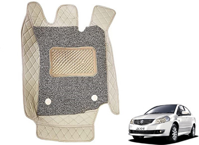 Auto Hub Leatherite 7D Mat For  Maruti Suzuki SX4(Beige)