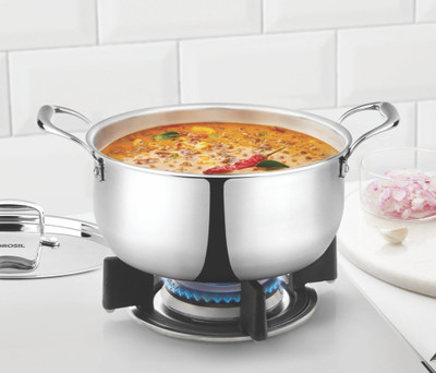 BOROSIL Cookfresh Tri Ply Cook and Serve Casserole(4600 ml)