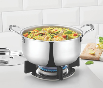 BOROSIL Cookfresh Tri Ply Cook and Serve Casserole(2800 ml)