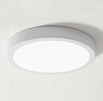 MVL MVL 15 Watt Round LED Ceiling Surface Panel Light (White, Pack of 1) Ceiling Light Ceiling Lamp(White)