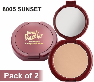 Eyetex Dazller Classique Compact Powder 8005 Sunset Compact(8005 Sunset, 9 g)