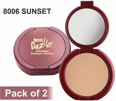 Eyetex Dazller Classique Compact Powder 8006 Sunset Compact(8006 Sunset, 9 g)