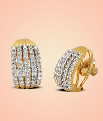 RENAISSANCE TRADERS new hot selling latest trendy designer stylish beautiful diamond bridal wedding Cubic Zirconia Alloy, Brass Earring Set