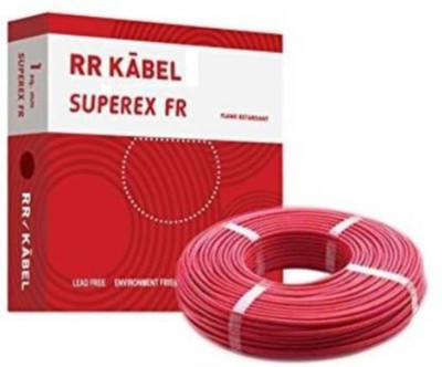 RR KABEL FR PVC 1 sq/mm Red 90 m Wire(Red)