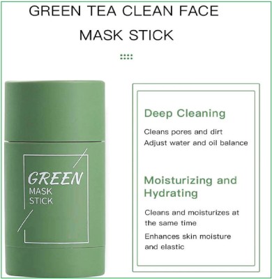 GFSU - GO FOR SOMETHING UNIQUE Green Tea Face Wosh Mask Stick Face Wash(40 g)