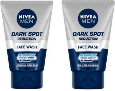 NIVEA DARK SPOT REDUCTION FOR CLEAN REDUCTION FACE WASH 100 ML X 2 Face Wash(200 ml)