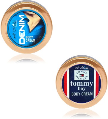 Al-Mahir Denim + Tommy Boy Perfumed Body cream 15gm x 2(30 g)