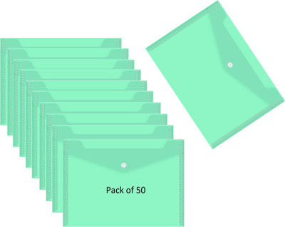 SHINING ZON Button Folder Button Folder(Set Of 50, Green)