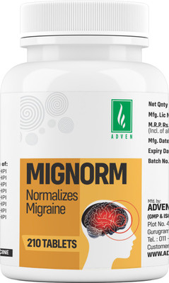 ADVEN Mignorm 210 Tablets Tablets(3 x 210 Units)