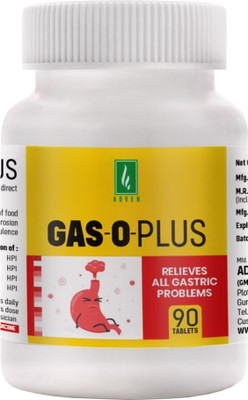 ADVEN Gas-O-Plus 90 Tablets Tablets(4 x 90 Units)