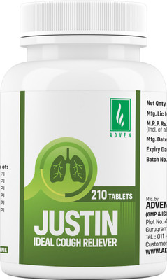 ADVEN Justin 210 Tablets Tablets(2 x 210 Units)