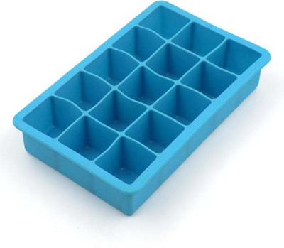 NOHUNT Blue Silicone Ice Cube Tray(Pack of1)