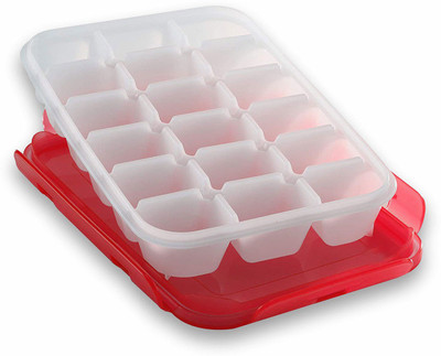 Signoraware Multicolor Plastic Ice Cube Tray(Pack of2)