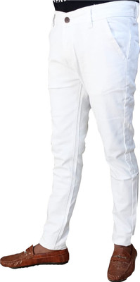 G PLUS Regular Men White Jeans