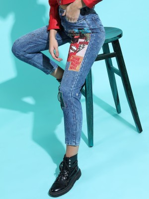 Tokyo Talkies Tapered Fit Women Blue Jeans