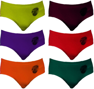 LUX cozi Brief For Boys(Multicolor Pack of 6)