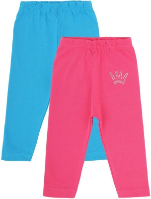 BodyCare Track Pant For Baby Girls(Multicolor, Pack of 2)