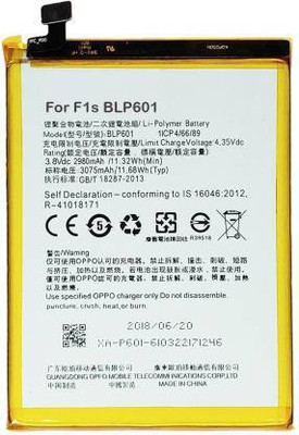 RAPPER Mobile Battery For  OPPO F1S (BLP601 2980 mAh Battery