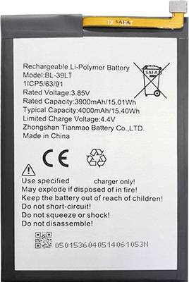 Safa Mobile Battery For  TECNO SPARK GO PLUS - 4000mAh