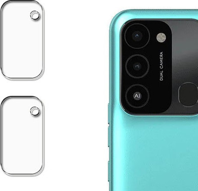 tombik Back Camera Lens Glass Protector for KK-Tecno Spark 8C-CAMERA PACK-2(Pack of: 2)