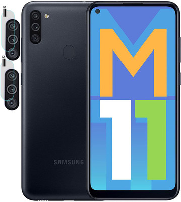 EJZATI Back Camera Lens Glass Protector for SAMSUNG GALAXY M11(Pack of: 2)