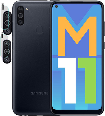 EJZATI Back Camera Lens Glass Protector for SAMSUNG GALAXY M11(Pack of: 2)
