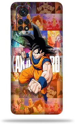 OggyBaba Xiaomi Note 11 Mobile Skin(Kakarot Comic Multicolor Skin With Ultra Matte Finish)