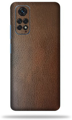 OggyBaba Xiaomi Note 11 Mobile Skin(Brown Leather Skin With Ultra Matte Finish)