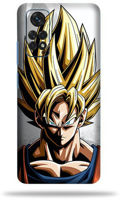 OggyBaba Xiaomi Note 11 Mobile Skin(Goku Multicolor Skin With Ultra Matte Finish)