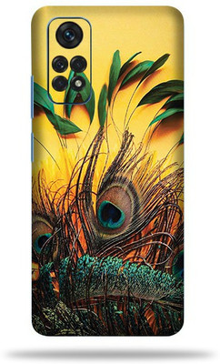 OggyBaba Xiaomi Note 11 Mobile Skin(Vasudev Pankh Multicolor Skin With Ultra Matte Finish)