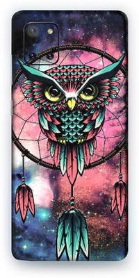 Jeeva Creation samsung galaxy note 10 lite, samsung note 10 lite Mobile Skin(Ultra Super Pink Owl Skin With High Matte Finish.)