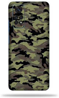 OggyBaba Xiaomi Note 11 Mobile Skin(Military Green Camouflage Multicolor Skin With Ultra Matte Finish)