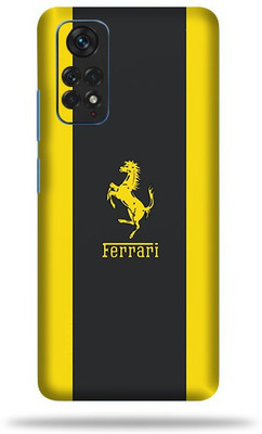 OggyBaba Xiaomi Note 11 Mobile Skin(Ferrari Multicolor Skin With Ultra Matte Finish)