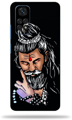 OggyBaba Xiaomi Note 11 Mobile Skin(Mahakal Fan Art Multicolor Skin With Ultra Matte Finish)