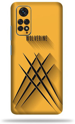 OggyBaba Xiaomi Note 11 Mobile Skin(Wolverine Sign Multicolor Skin With Ultra Matte Finish)