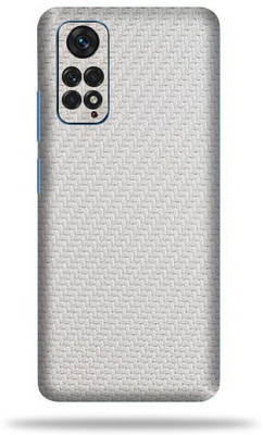 OggyBaba Xiaomi Note 11 Mobile Skin(White Carbon Fiber Skin With Ultra Matte Finish)