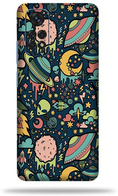 OggyBaba Xiaomi Note 11 Mobile Skin(Space Graffiti Multicolor Skin With Ultra Matte Finish)