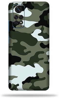 OggyBaba Xiaomi Note 11 Mobile Skin(Winter Camouflage Multicolor Skin With Ultra Matte Finish)