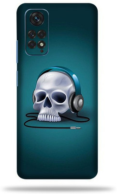 OggyBaba Xiaomi Note 11 Mobile Skin(Skull Music Multicolor Skin With Ultra Matte Finish)