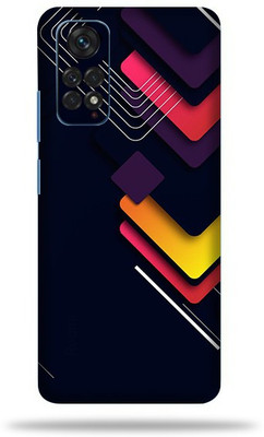 OggyBaba Xiaomi Note 11 Mobile Skin(Elbow Abstract Multicolor Skin With Ultra Matte Finish)