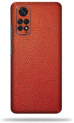 OggyBaba Xiaomi Note 11 Mobile Skin(Red Leather Skin With Ultra Matte Finish)
