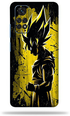 OggyBaba Xiaomi Note 11 Mobile Skin(Goku Yellow Multicolor Skin With Ultra Matte Finish)