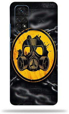 OggyBaba Xiaomi Note 11 Mobile Skin(Gas Mask Multicolor Skin With Ultra Matte Finish)