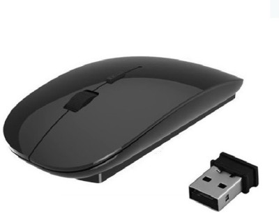RETRACK Premium series Ultra Slim Wireless Optical Mouse(USB 3.0, USB 2.0, Black)